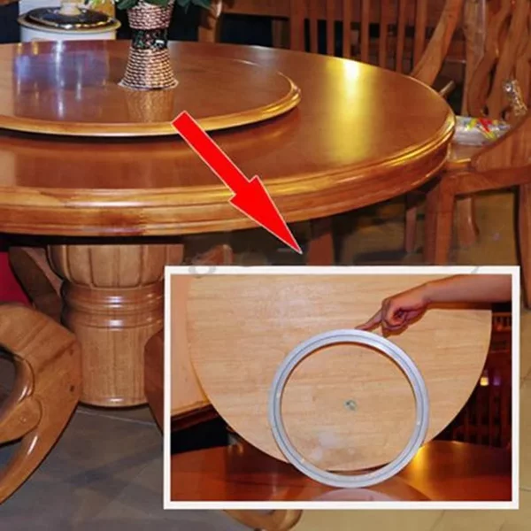 50 cm paresseux Susan anneau de service plaque rotative en acier roulement à billes rond pivotant plateau tournant plaque Table plaque pivotante 12 cm