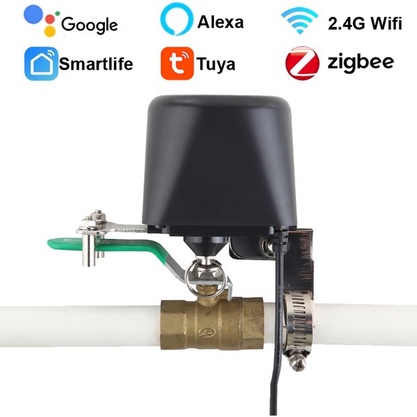 Tuya Smart WiFi Wasser Ventil Zigbee Gas Ventil Timer Garten Smart Wasserhahn Controller Unterstützung Alexa Google Assistent Smartlife