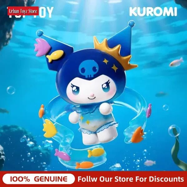Série Kuromi Secrets des Profondeurs – Boîte Mystère – Jouet Tendance – Accessoire d'Anime – Ornement de Collection – Cadeau pour Fans et Collectionneurs