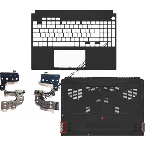 New Laptop Top Case Hinges For Asus TUF Gaming F15 FX507 FA507 FX507Z FA507R Palmrest Bottom Case Upper Lower Shell LCD hinges