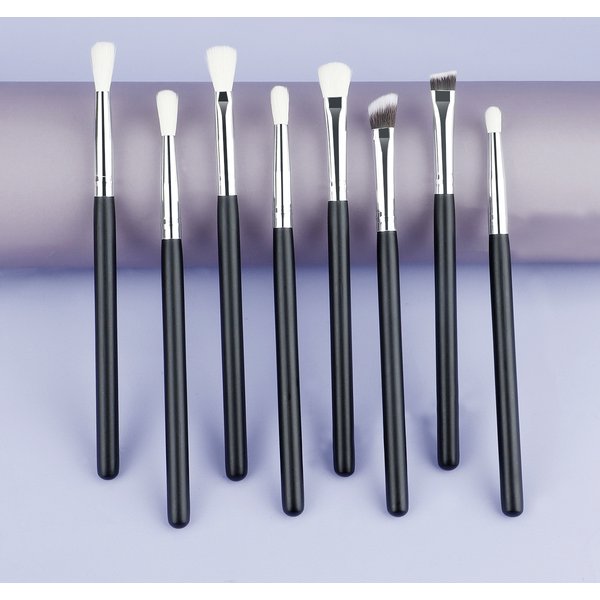 Makeup Brush Set 8 pcs EyeShadow Brow Goat Hair Synthetic Highlight Blush Beauty Makeup Tools free shipping