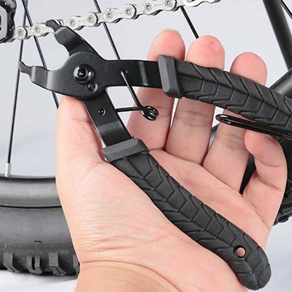 Outil de lien rapide de chaîne de vélo avec pince de vélo à crochet pince de chaîne de cyclisme sur route vtt pince à maillons multiples outil de vélo à boucle magique