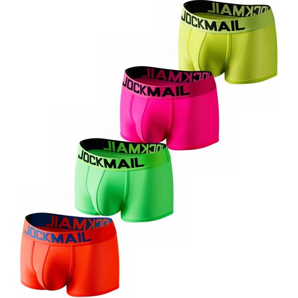 Boxer homme sous-vêtements Sexy Calzoncillos Boxer slips maille doux caleçon homme culotte poche Shorts glace soie pantalon de bain court