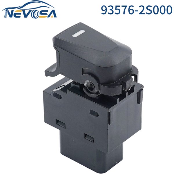 NEVOSA 93576-2S000 Passenger Side Rear Left Right Car Window Switch Single Button For 10-15 Hyundai Tucson ix35 Sport 935762S000