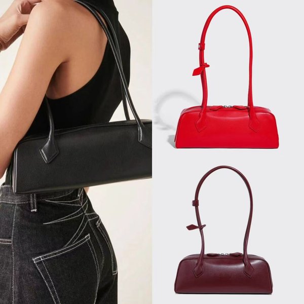 Sac à main pour femme de style français, vintage, à porter sous le bras, polyvalent pour les trajets quotidiens, sac à bandoulière décontracté.