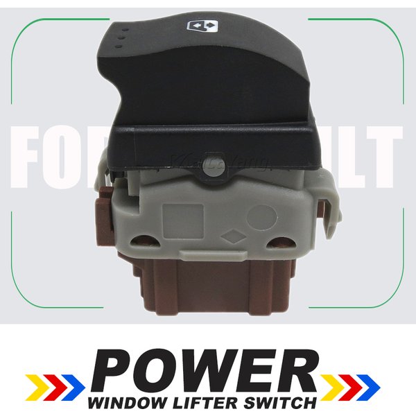 Passenger Switch Window Lifter Switch Driver's Side 8200242600 For Renault Master II Kasten 1998-2018