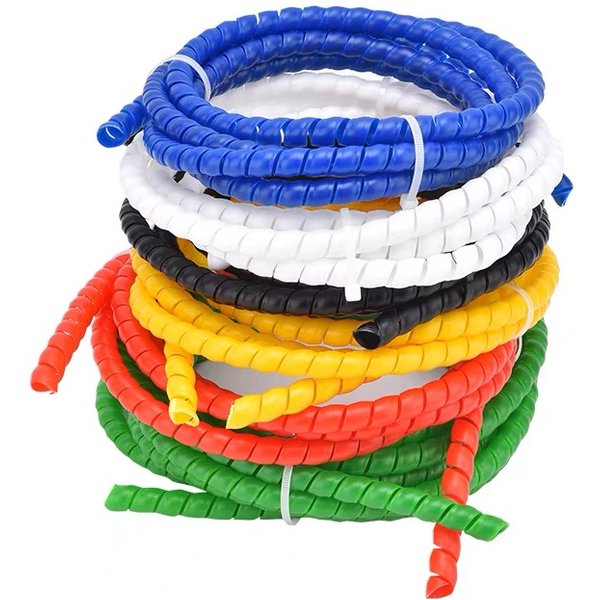 2/5/10 Meter Leitungsorganisator, Rohrschutz, flexible Spirale, Wickelkabel, Drahtschutz, Kabelhülse, 8 mm ~ 40 mm