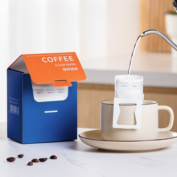 Gianxi Kaffee Fliter Papier Einweg Fliter Taschen tragbare hängende Ohr Kaffee Fliter für Espresso Kaffee Utensil
