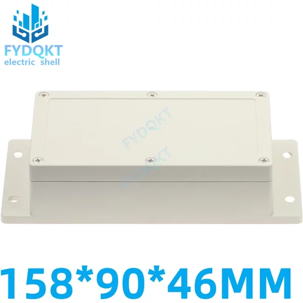 1 stücke 158x90x45mm Kunststoff Shell Sicherheit netzteil gehäuse Meter Fall Außen verkabelung wasserdichte box draht Junction Boxen