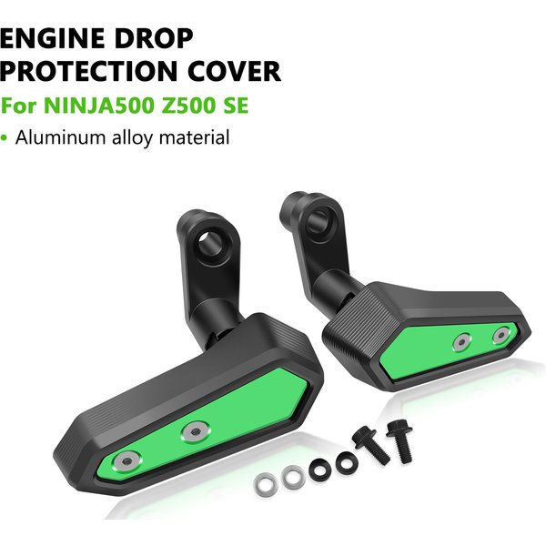 For Ninja500 2024 2025 Z500 SE 2024 2025 Motorcycle Frame Sliders Crash Protector Engine Falling Protection Pad Protective cover