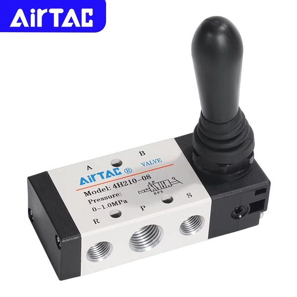 AIRTAC – vanne pneumatique manuelle à levier manuel, originale, 4H210 4HA230 4H310 4HA330/C/E/06/0/10, vanne de contrôle de l'air