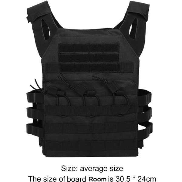 Gilet tactique imperméable pour l'extérieur, armure corporelle légère JPC Molle, porte-plaque, gilet de chasse, jeu CS, équipement de sécurité dans la Jungle