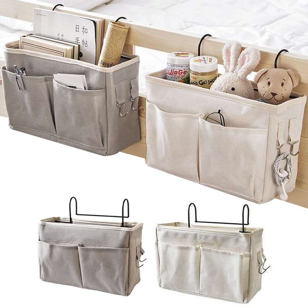 Organisateurs suspendus portables pour soins de bébé, berceau de rangement pour berceau, sac à couches, accessoires pour lit de bébé