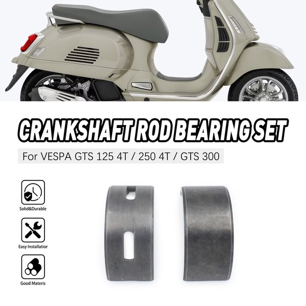 2-teilige Kurbelwellen-Motorteile für VESPA GTS 125 250 4T / GTS 300 13253-IA85-0100 13252-IA85-0100