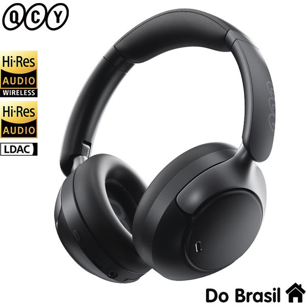 QCY H3 PRO Adaptive ANC Wireless-Kopfhörer Over-Ear-Headset 50 dB mit LDAC Hi-Res Wireless Audio Bluetooth 5.4 Dual Connection