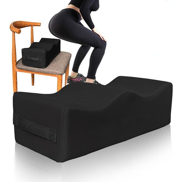 Coussin de fesse en mousse éponge BBL, coussin de siège après chirurgie, oreiller brésilien de levage des fesses pour les hémorroïdes, récupération chirurgicale