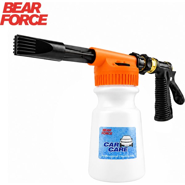 Pistolet à mousse pour lavage auto et jardin, lance à mousse de neige pour nettoyage de voiture, pulvérisateur de savon à faible pression réglable, canon à mousse