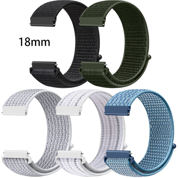 Bracelet en Nylon pour Garmin Forerunner 255S, 16mm, 18mm, 20mm, 22mm, accessoires pour Bracelet Forerunner 255