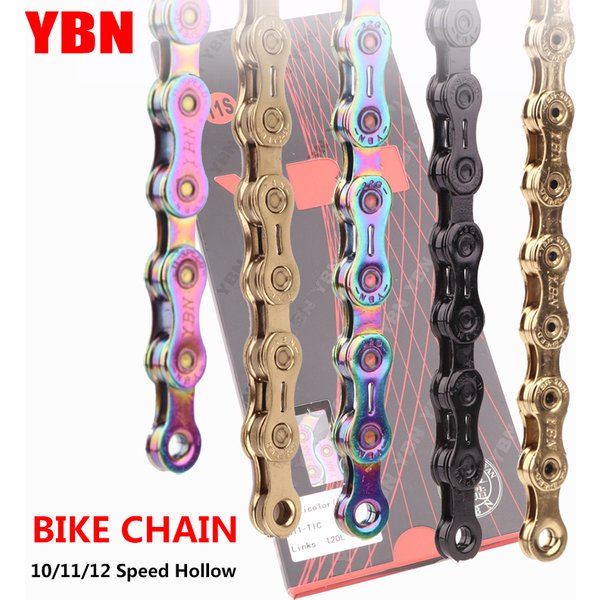 YBN Bike Chain Road Mountain Bicycle 10/11/12 Speed Chains MTB 10v 11v 12v For SHIMANO SRAM Parts With Links Lock
