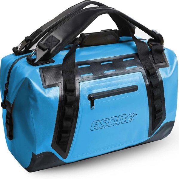 Wodoodporny plecak Esone dla kobiet i mężczyzn, 50L, wodoszczelna torba podróżna, plecak motocyklowy, torby suchych na kemping, łódkę, kajak, wędkarstwo