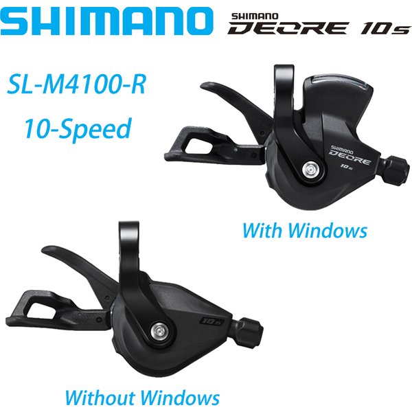 Shimano Deore M4100 1x10S RAPIDFIRE PLUS Shifting Lever Clamp Band 10 Speed SL-M4100 Shifter Lever Bicycle Switch 10V 10S