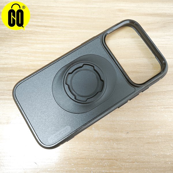 Coque antichoc pour iPhone 17/16/15/14/13/12/11 Pro/X Max/XR Mini, Design verrouillable, compatible avec support de vélo/Moto de style Quad