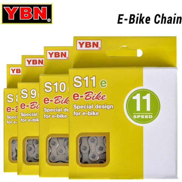 YBN SHINANO-Vélo électrique à moteur central BOSwivel, modèle spécial 136 liens, Equi9 V 10V 11V 12V, JO8 9 10 11 12 vitesses