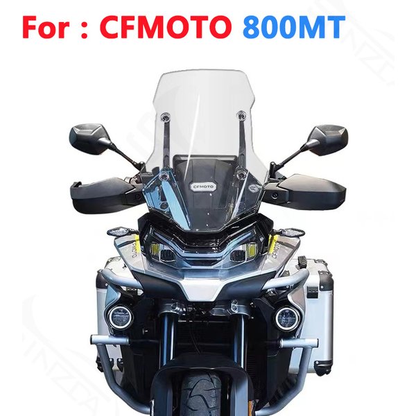 Écran 52CM/57CM haute qualité pour CFMOTO 800 MT 800MT MT800 moto pare-brise déflecteurs de vent pare-brise gris