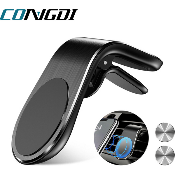 Magnetic Universal Car Phone Holder Air Vent Mount Stand in Car GPS Mobile Cell Phone Holder Blacket For iPhone Samsung Xiaomi