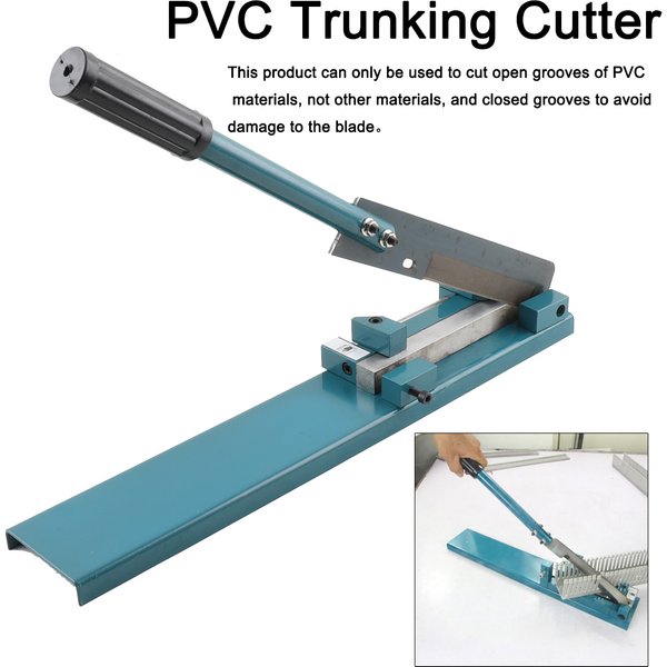 Kabelkanal-Schneidemaschine für PVC-Kabelkanäle zum Schneiden von offenen Schlitzen und Abdeckungen, 45° ° / 90 ° Winkelverstellbares Manuelles PVC-Kabelkanal-Schneidewerkzeug