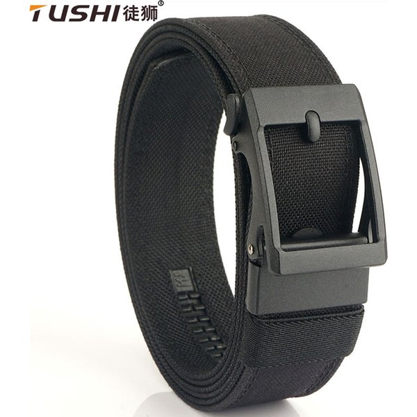 TUSHI armée ceinture tactique à dégagement rapide militaire Airsoft formation Molle ceinture en plein air tir randonnée chasse sport ceinture