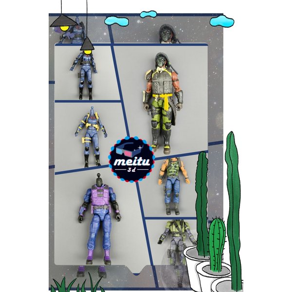 Auf Lager: Original Bulk-Cargo 1/12 Maßstab Spezialeinheiten-Kommandant & Telefonschlange & Weibliche Schlangen-Soldatin Modell 6-Zoll Actionfigur