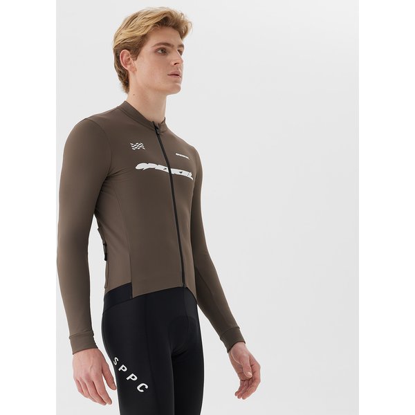 SPEXCEL 26 nouveau PRO hiver thermique polaire cyclisme maillots à manches longues course Fit italie tissu thermique chaud et respirant homme