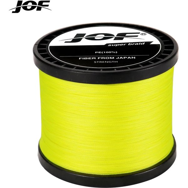 JOF 4 Strands Fishing Line Multifilament 300M 500M 1000M Carp Fishing Japanese Braided Wire Cord Fishing Accessories Sea