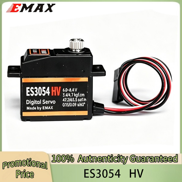 EMAX ES3054HV ES3054 HV 6V 8,4V Allzweck-Hochspannungs-Metallgetriebe-Digitalservo für RC-Flugzeuge