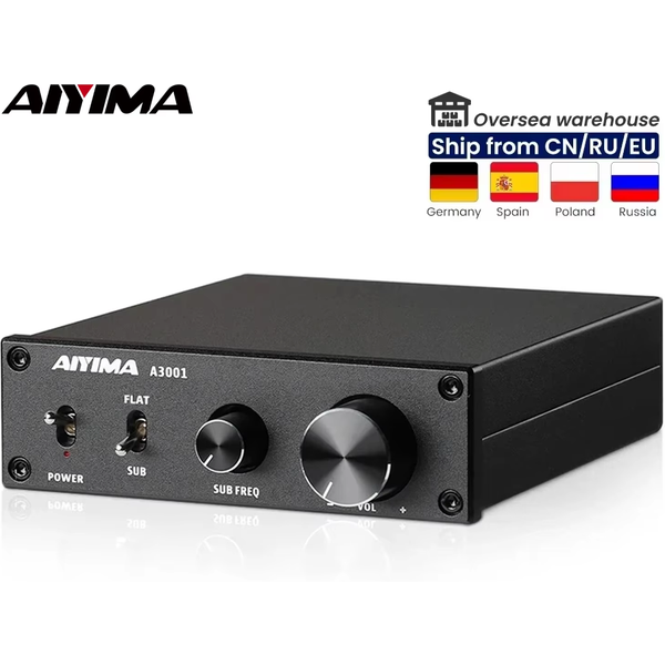 AIYIMA A3001 TPA3255 Subwoofer-Verstärker 300W HIFI-Lautsprecher-Verstärker Mono-Sound Leistungsverstärker Klasse D Heim-Audio-Verstärker