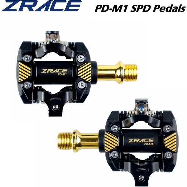 Pédales ZRACE PD-M1 SPD-OR, composants de gravier VTT autobloquants utilisant pour vélo de course VTT, 332g