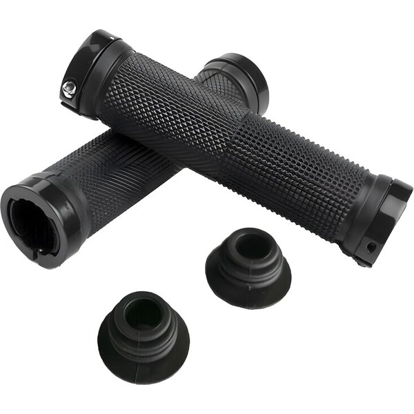 Poignées de guidon de vélo, verrouillage unique sur guidon de vélo, pour BMX, montagne, vtt, plage Cruiser, scooter, vélo pliant, doux non-