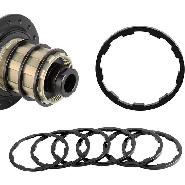 1/1,5/1,85/2/2,18/2,35mm Fahrrad Nabe Unterlegscheibe MTB Tretlager Spacer Schwungrad Kassette Dichtung Rennrad Freilauf Unterlegscheibe