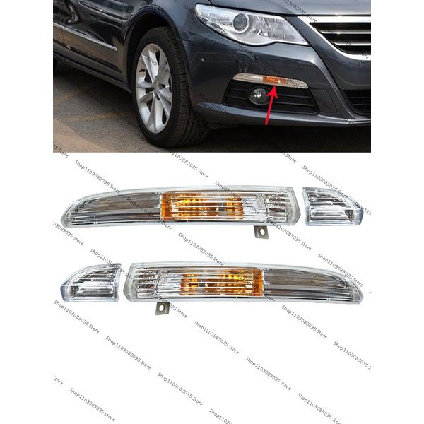 Für VW Passat CC 2009 2010 2011 2012, Frontstoßstange, Ecklicht, Blinker, DRL, Autozubehör