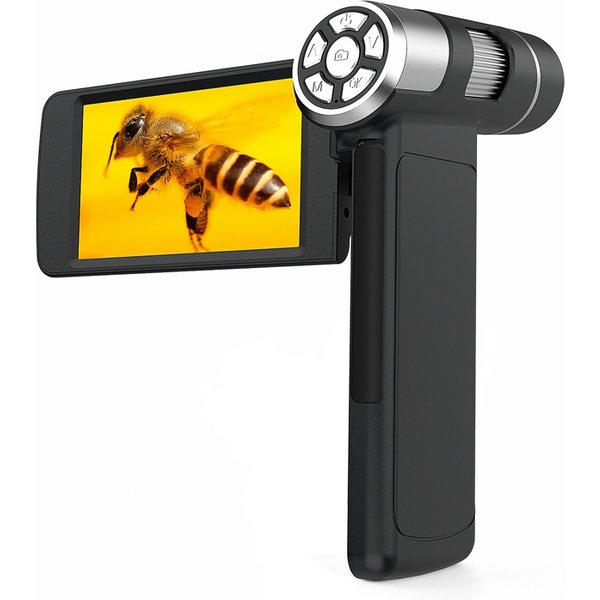 Andonstar AD203 USB-Digitalmikroskop 80-200X 1080P Tragbares Mikroskop für Kinder und Erwachsene Beobachten Sie Outdoor-Werkzeuge