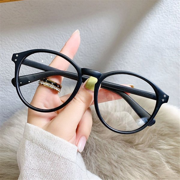 Vintage Runde Anti Blau Licht Myopie Gläser Frauen Männer Kurzsichtig Lesen Brillen Kurze-anblick Mit minus Dioptrien Brille