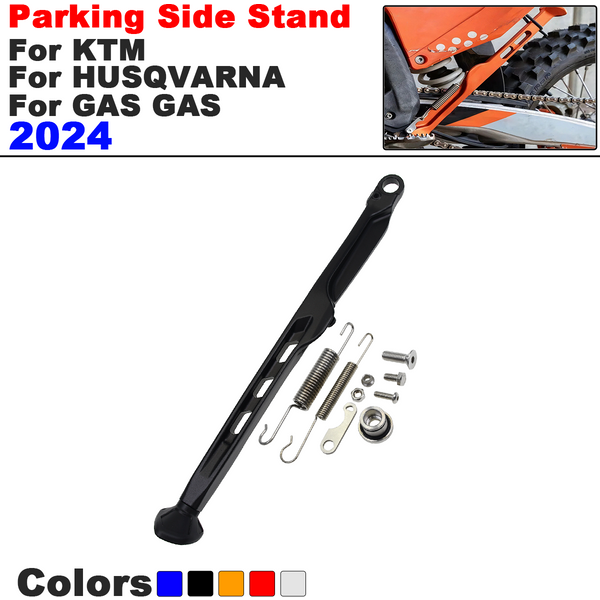 2024 Motorrad Zubehör Fuß Side Kick Ständer Für KTM XC XCF EXC EXCF XCW XCFW HUSQVARNA TE FE TX FX GAS GAS EX EC EXF ECF