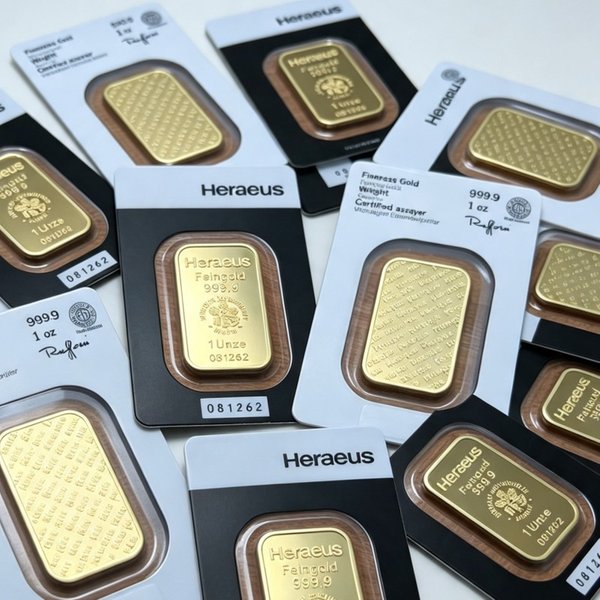 Najnowszy złoty pręt Heraeus 1oz, pozłacany pręt Suisse z różnymi numerami seryjnymi, idealny do kolekcjonowania i jako prezent.