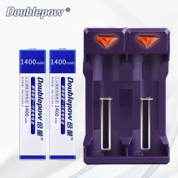 Gumball Gum Stick Battery 1.2v Ni-MH Akumulatory 1400mAh Ni Mh 7/5 F6 do Walkman Przenośny odtwarzacz CD MD Ładowarka UK201