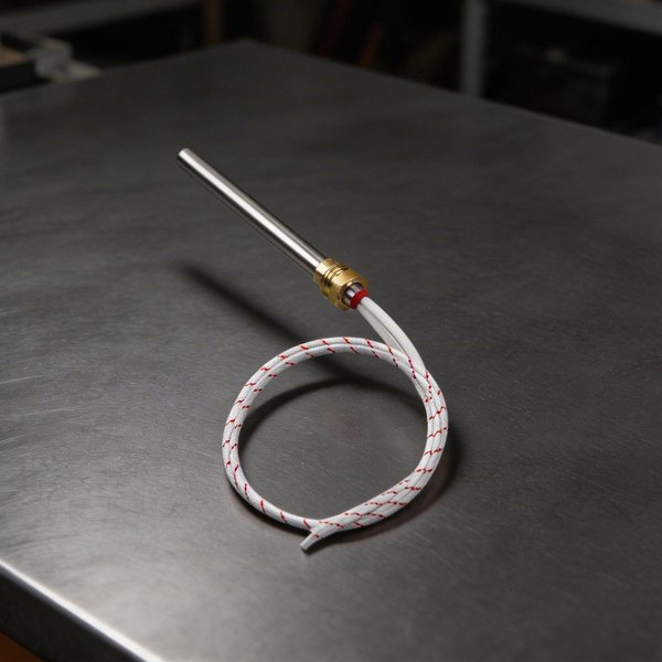 Tige d'allumage pour poêle à granulés 220V, en acier inoxydable, diamètre 10 mm, filetage 3/8 pouce