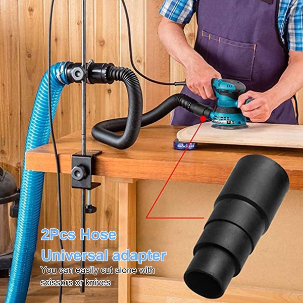 Adaptateur de tuyau d'aspirateur universel, convertisseur de poussière, connecteur d'aspirateur, accessoires de tuyau d'aspirateur de 25mm 30mm 34mm 42mm