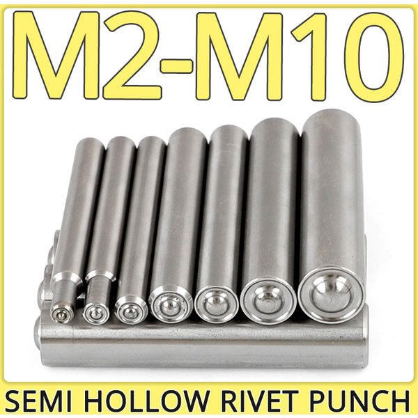 M2 M2.5 M3 M4 M5 M6 M8 M10 demi-creux Rivet écrou poinçon presse manuelle frapper sertissage bride outil à main riveter Machine poinçon
