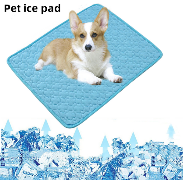 Polymères rafraîchissants pour animaux de compagnie, coussinets de glace, couverture respirante pour chat, canapé lavable, lit respirant pour chien, coussin de siège de voiture pour animaux de