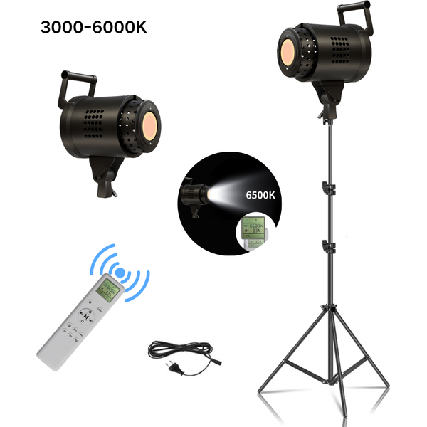 Bowens Video Studio Kit 90/135 W 220 V Fotografie Licht Dimmbare Kit LED Lampe 2 m Stativ Flash Studio Beleuchtung 3000-6000 K 3 Farbe
